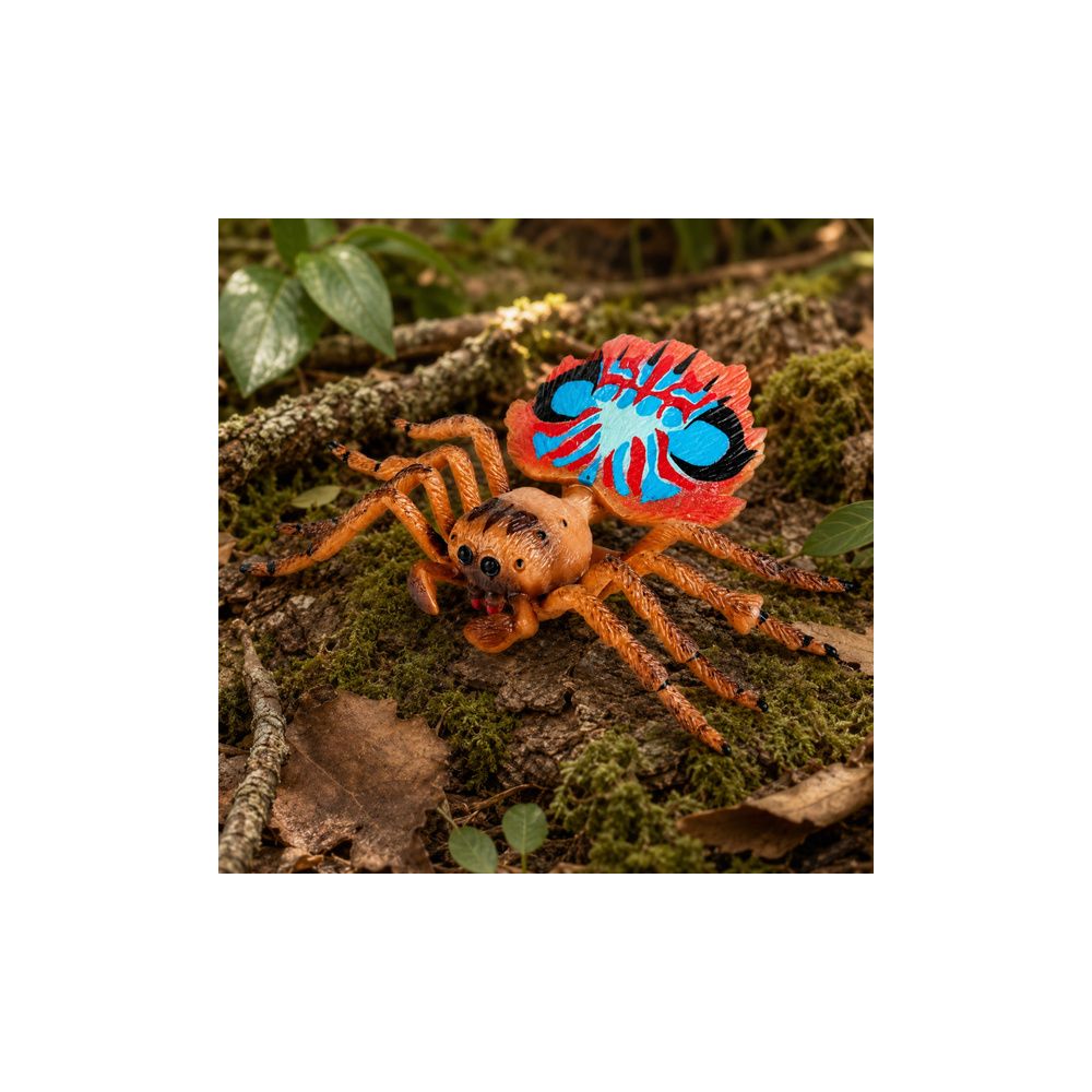 Pająk Ptasznik Gumowa Figurka Rozciągliwa Realistyczna 12 cm