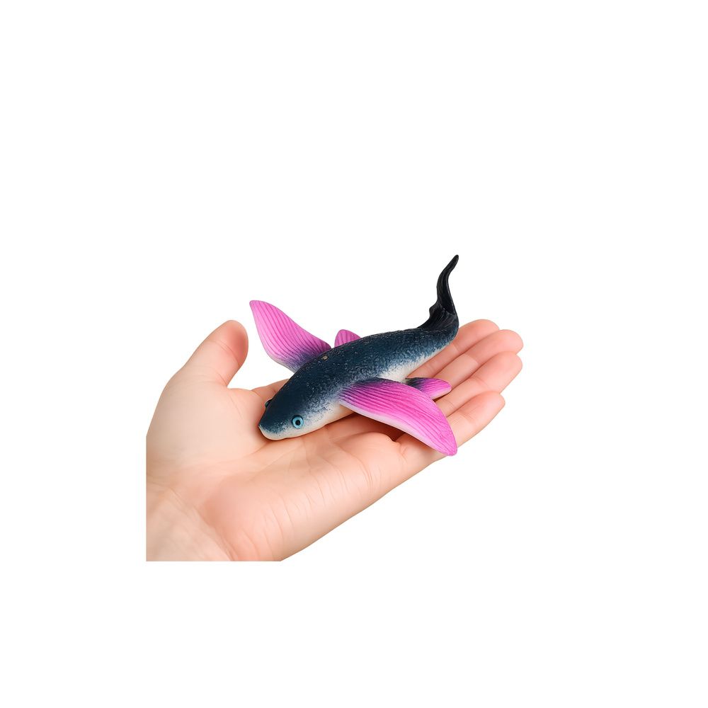Latająca Ryba Gumowa Figurka Rozciągliwa Realistyczna Ryba Oceaniczna 12 cm