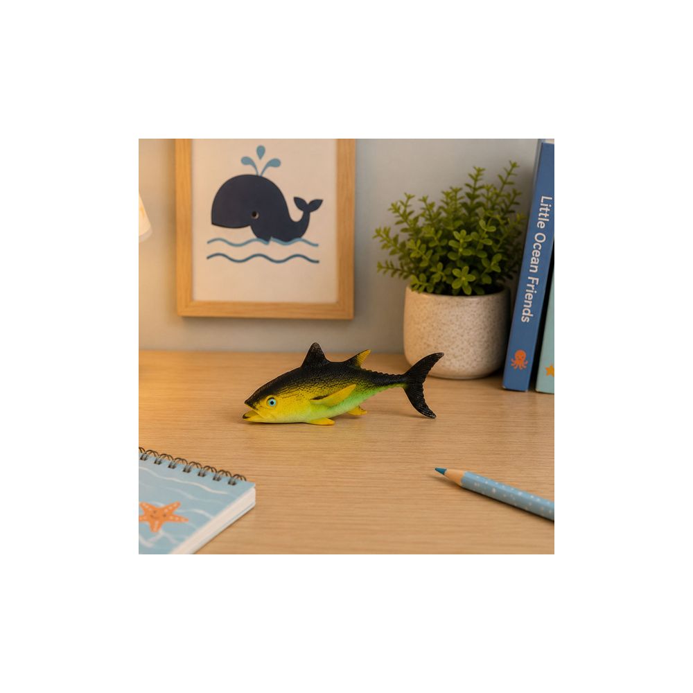 Ryba Gumowa Tuńczyk Figurka Rozciągliwa Realistyczna Ryba Oceaniczna 14 cm