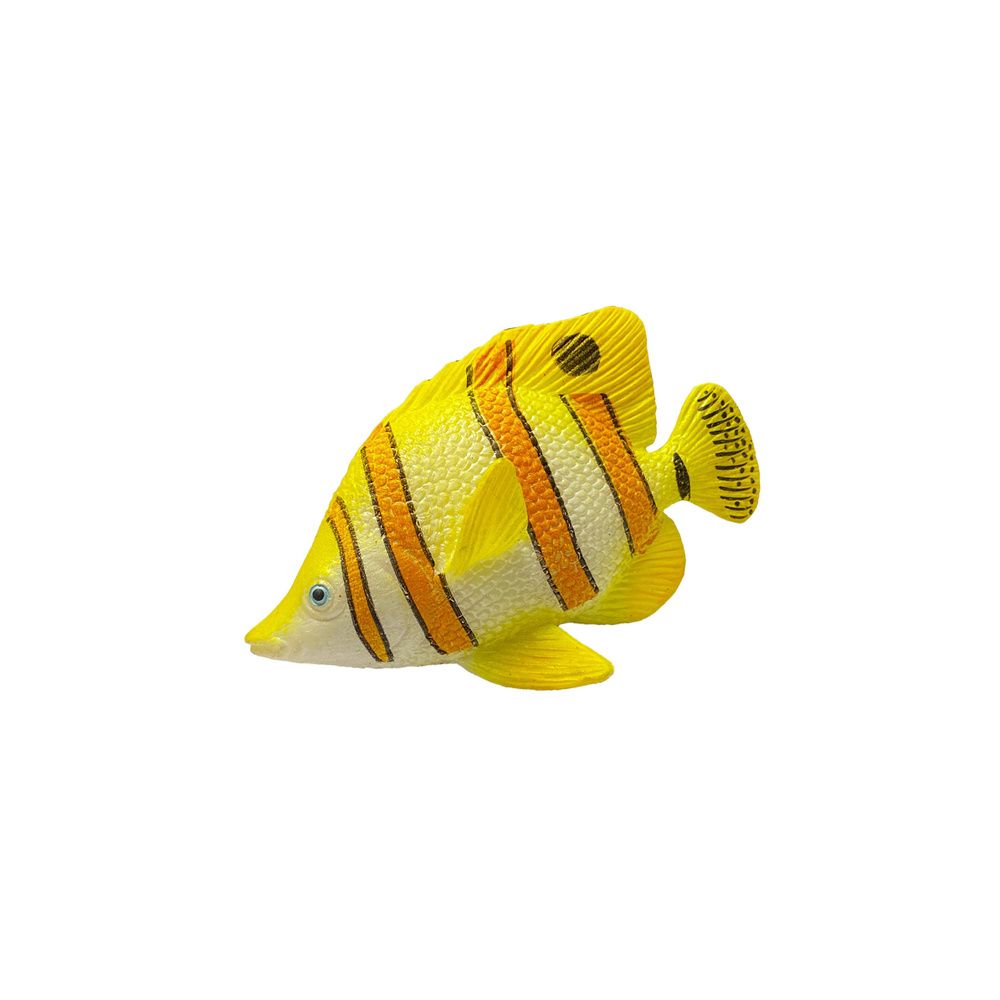 Ryba Miedziana Gumowa Motylkowa Figurka Rozciągliwa Realistyczna 10cm