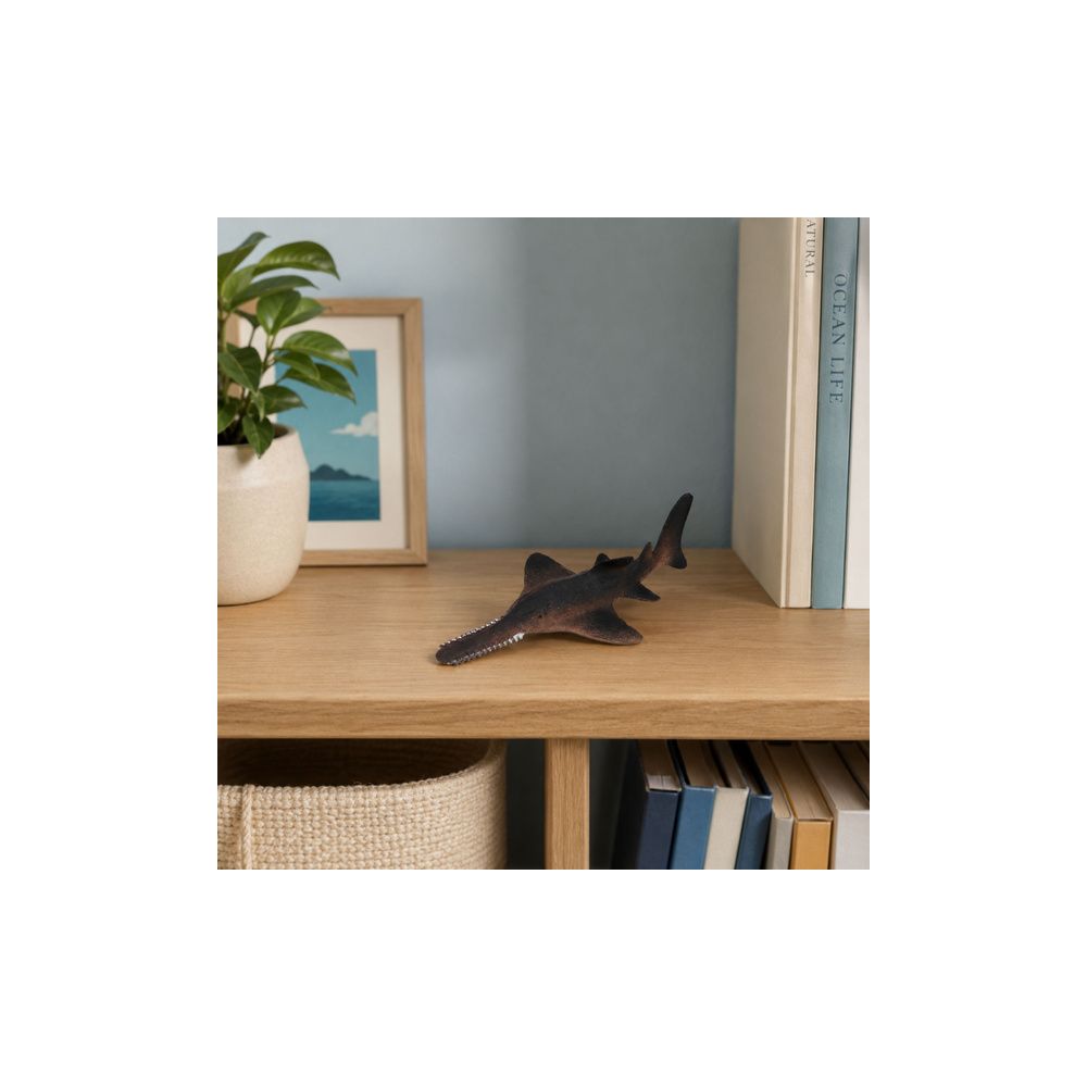 Ryba Gumowa Miecznik Figurka Rozciągliwa Realistyczna Ryba Oceaniczna 15cm