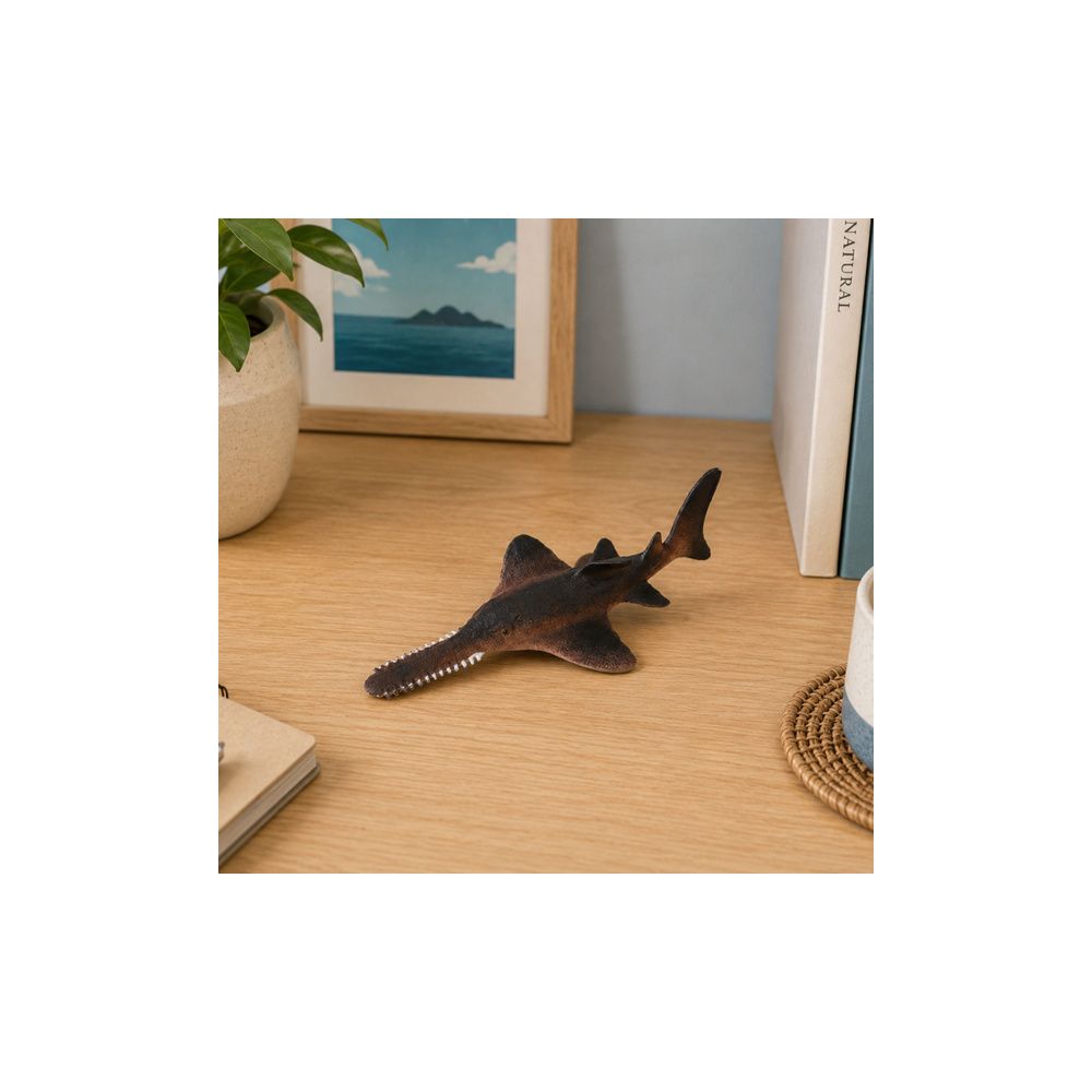 Ryba Gumowa Miecznik Figurka Rozciągliwa Realistyczna Ryba Oceaniczna 15cm