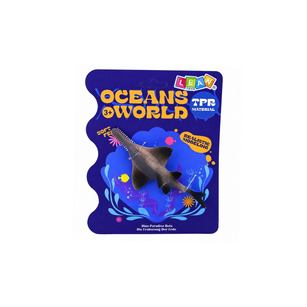 Ryba Gumowa Miecznik Figurka Rozciągliwa Realistyczna Ryba Oceaniczna 15cm