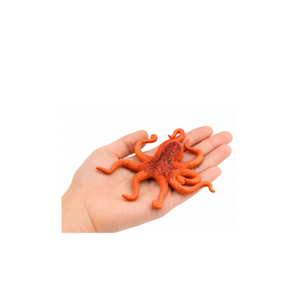 Gumowa Figurka Ośmiornica Rozciągliwa Realistyczna Zwierzę Morskie 12cm