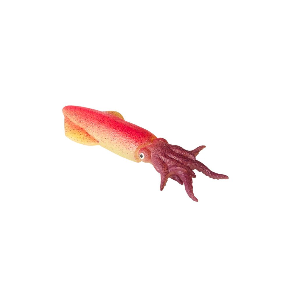 Kałamarnica Gumowa Figurka Rozciągliwa Realistyczna Zwierzę Morskie 14 cm