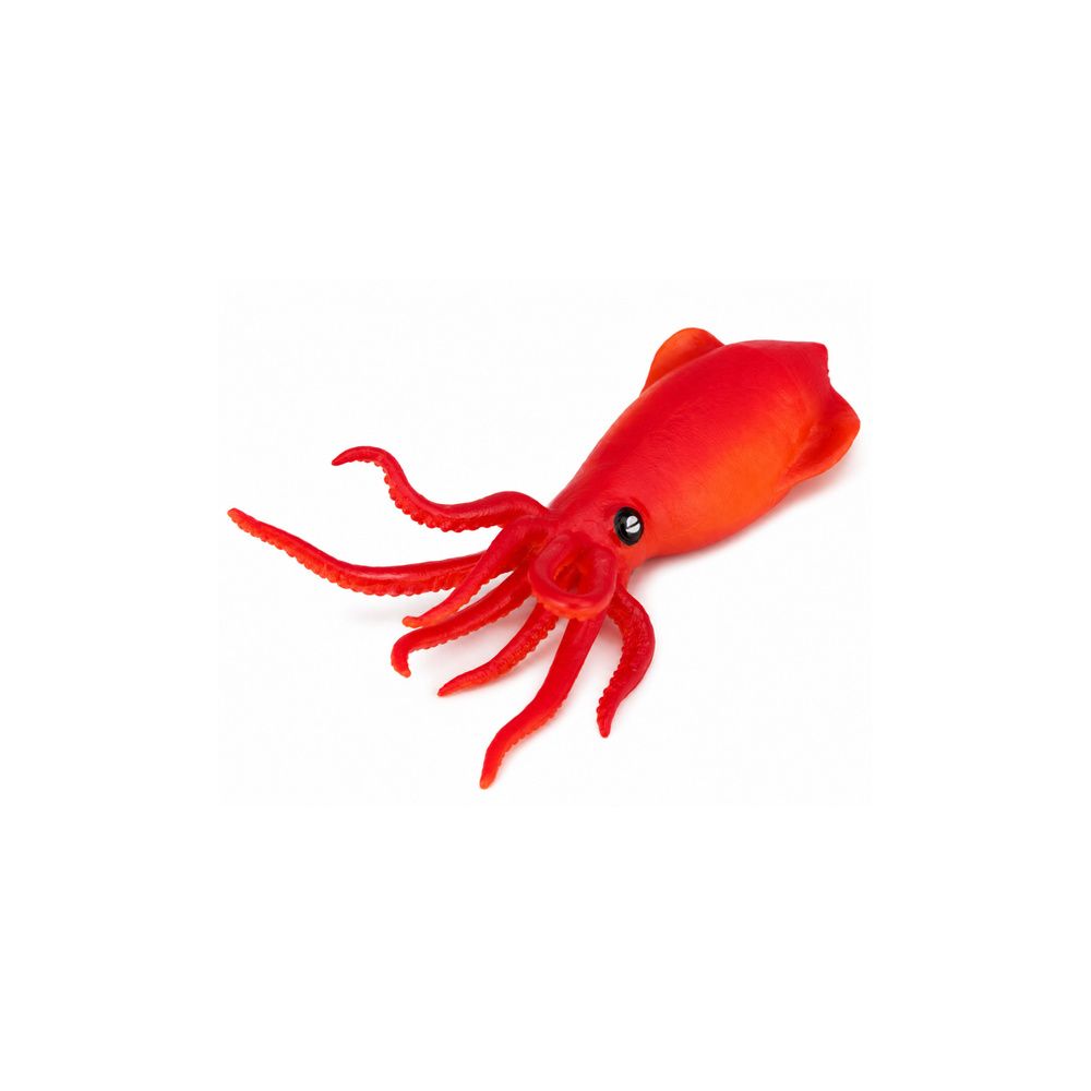 Kałamarnica Gumowa Figurka Rozciągliwa Realistyczna Zwierzę Morskie 18 cm