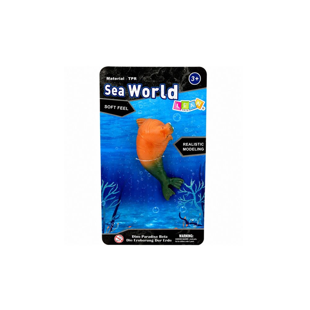 Mors Gumowa Figurka Rozciągliwa Realistyczna Ssak Morski 13 cm