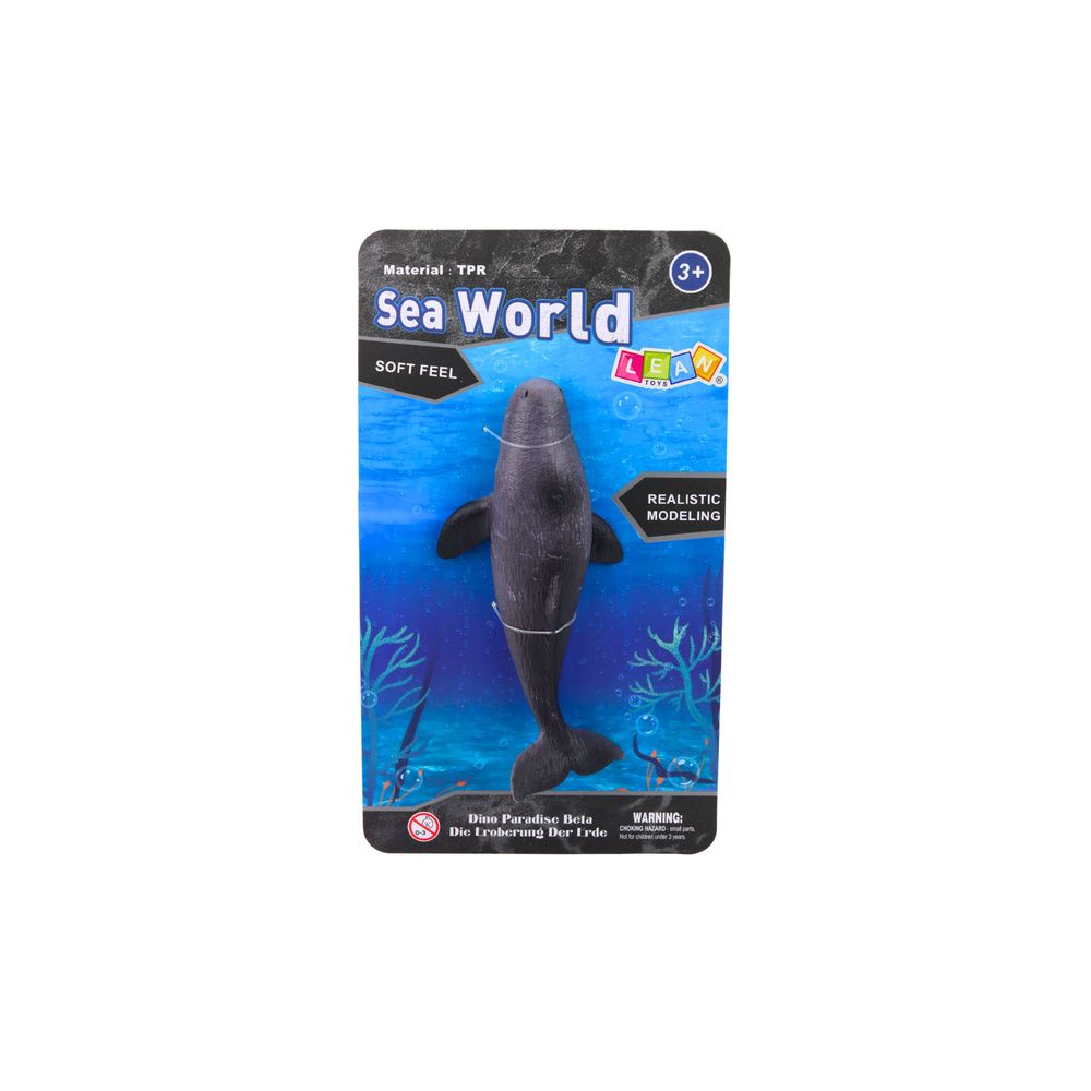 Ryba Gumowa Waleń Figurka Rozciągliwa Realistyczna Ssak Morski 18cm