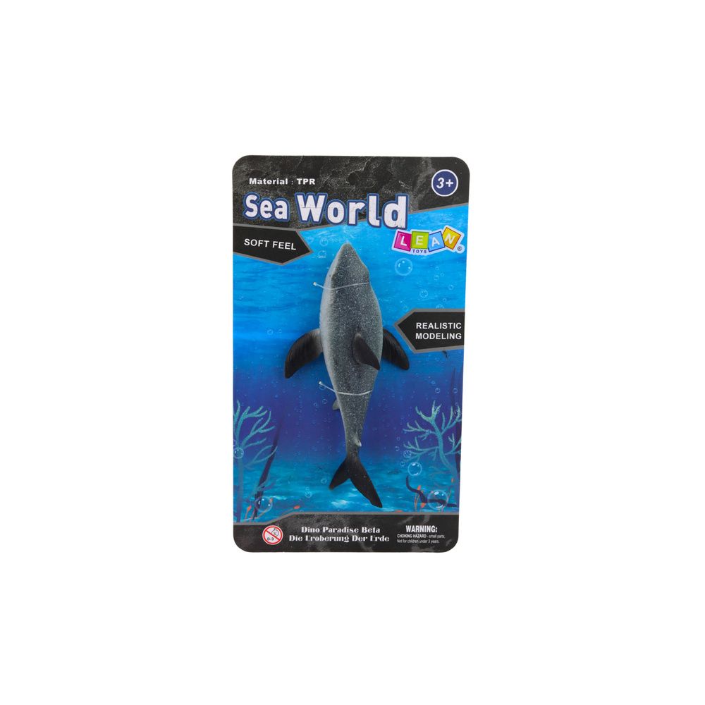 Ryba Gumowa Rekin Figurka Rozciągliwa Realistyczna Rekin Oceaniczny 18 cm