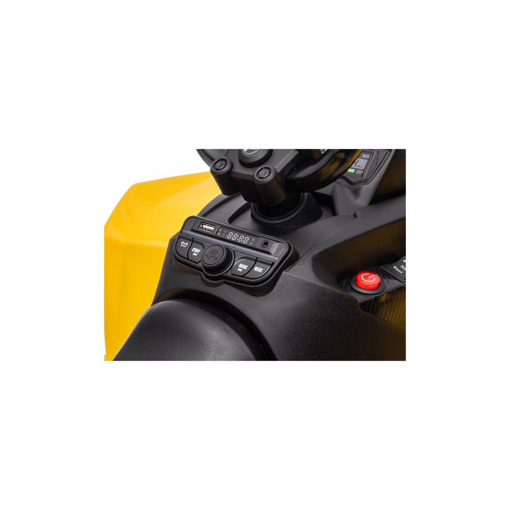 Quad Na Akumulator DK-CA002 4x4 12V10AH Żółty