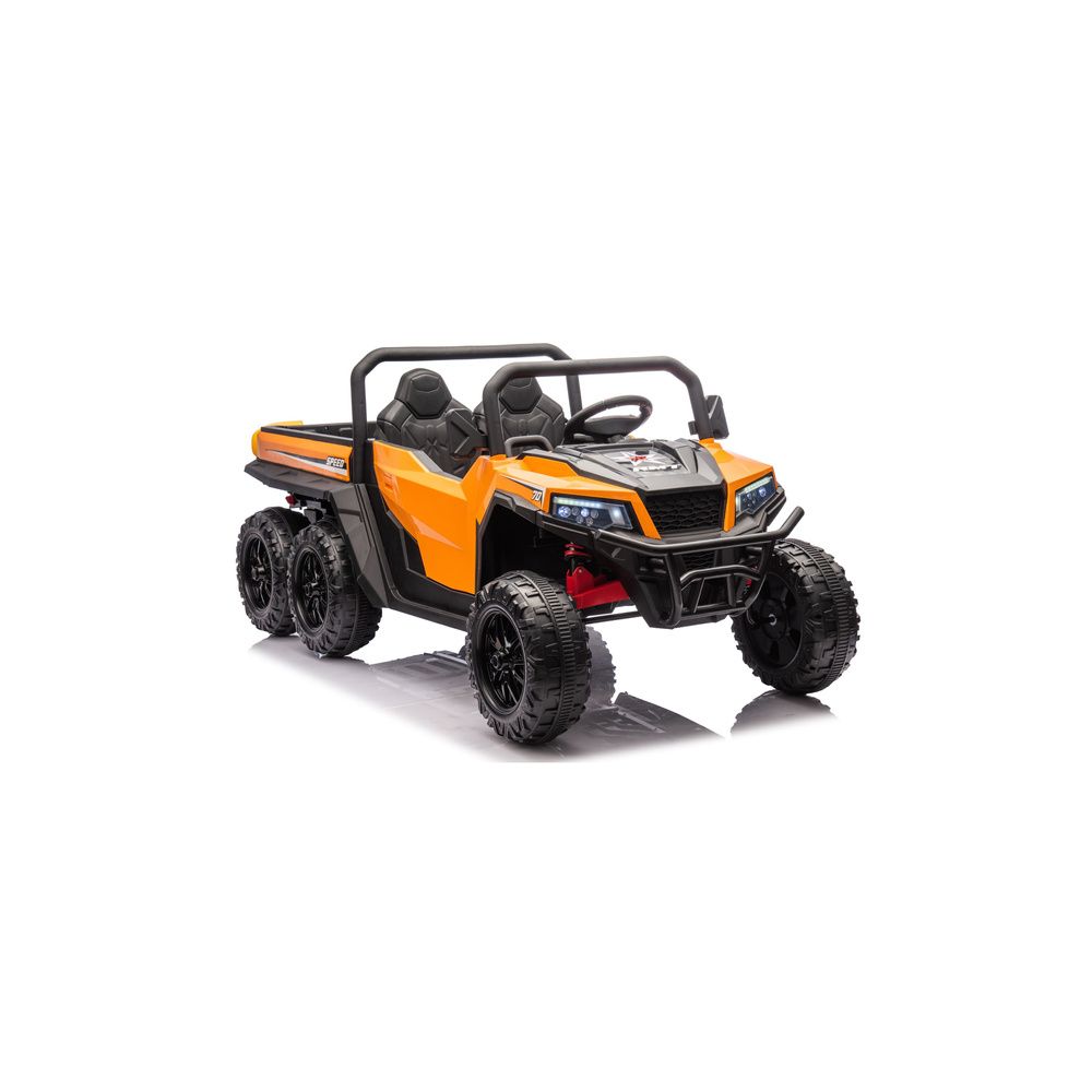 Pojazd Na Akumulator 6 Kół XB-1038A 4x4 24V Pomarańczowy
