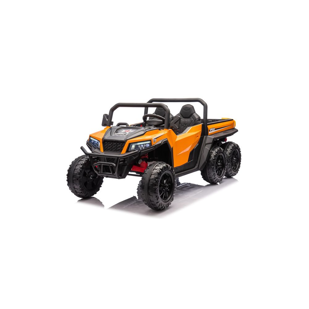 Pojazd Na Akumulator 6 Kół XB-1038A 4x4 24V Pomarańczowy