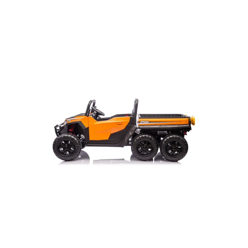Pojazd Na Akumulator 6 Kół XB-1038A 4x4 24V Pomarańczowy
