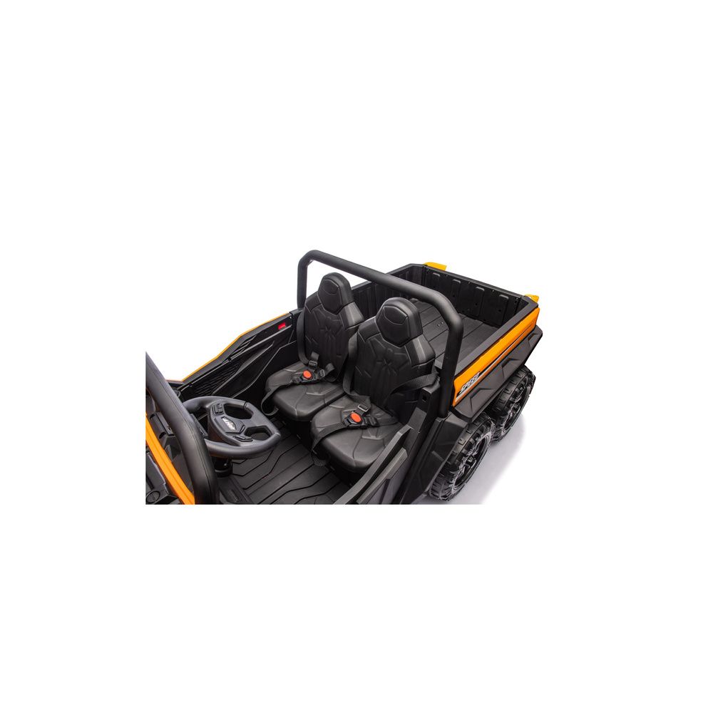 Pojazd Na Akumulator 6 Kół XB-1038A 4x4 24V Pomarańczowy