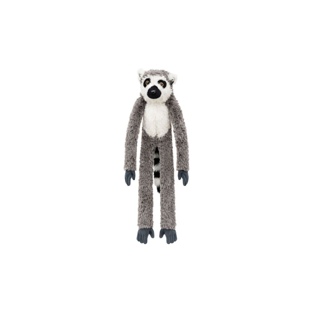 Pluszowy Lemur Maskotka Przytulanka Łapki Z Rzepami Do Zawieszenia 50 cm