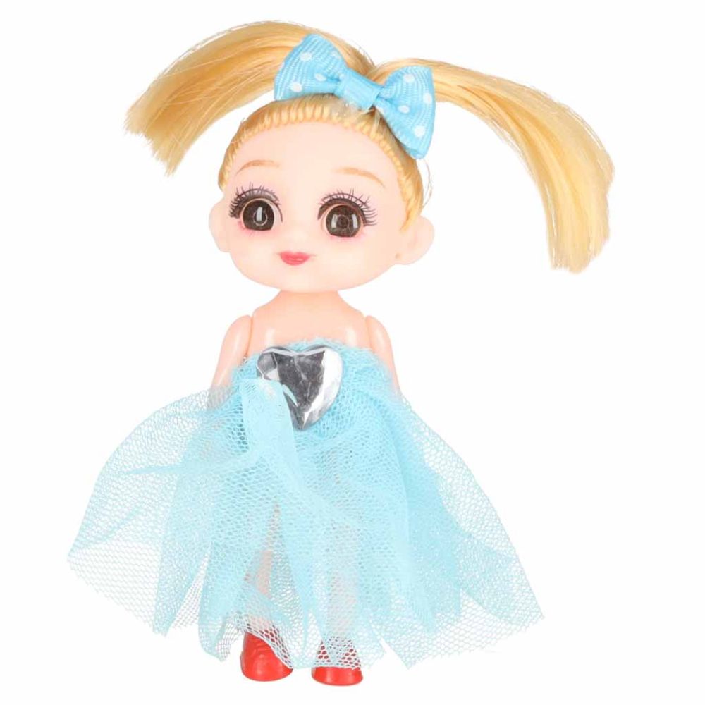 Plastikinės lėlės 10 cm, 4 vnt