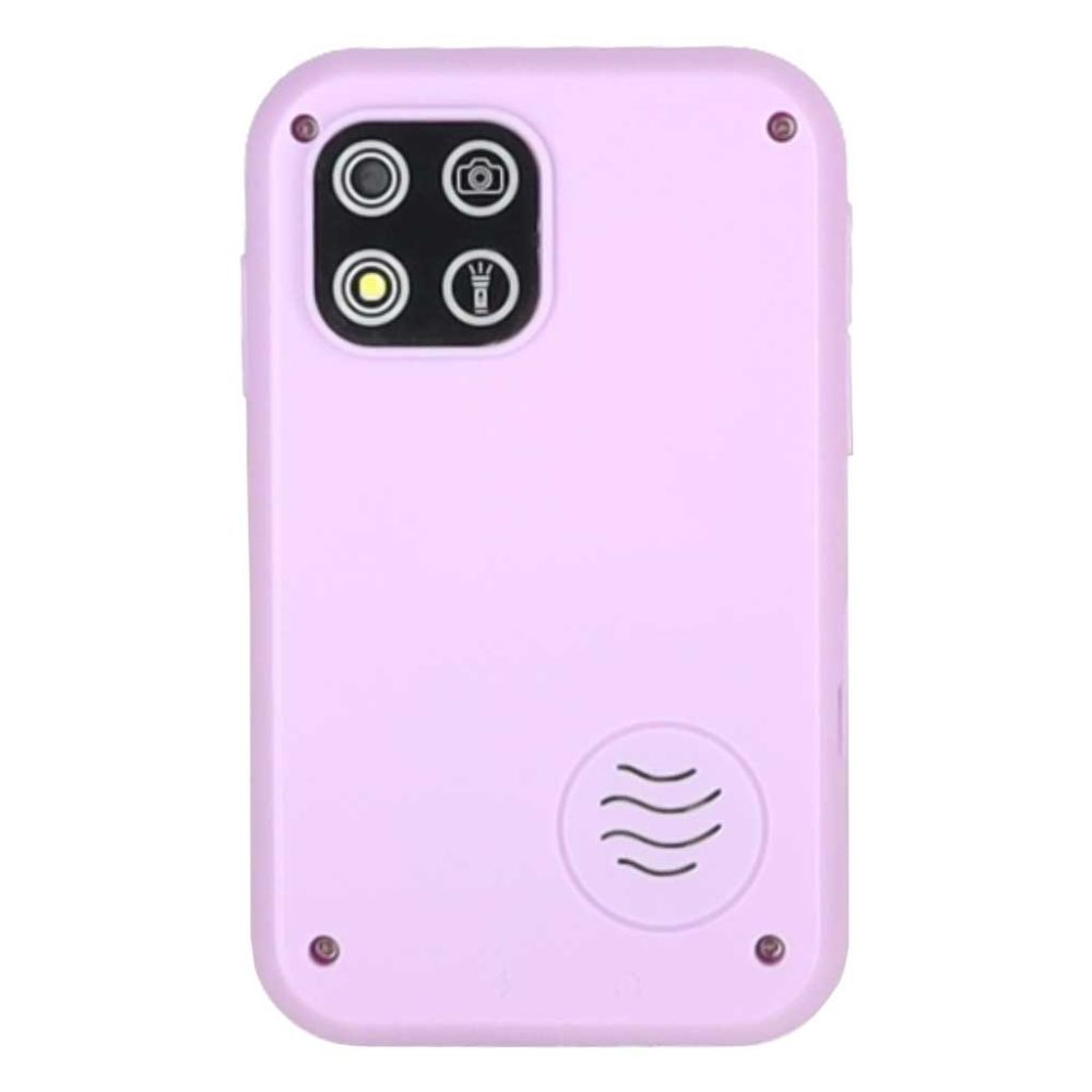 Interaktyvus edukacinis žaislinis telefonas Vienaragis, violetinis