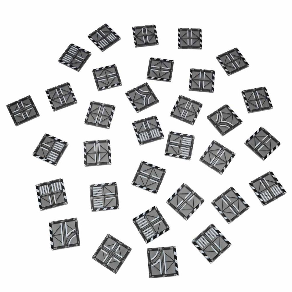 Magnetinis konstruktorius 3D miestas su automobiliais, 91 el.