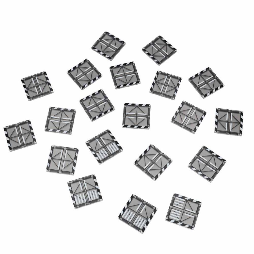 Magnetinis konstruktorius 3D Ugniagesių brigada + 2 automobiliai, 92 el.