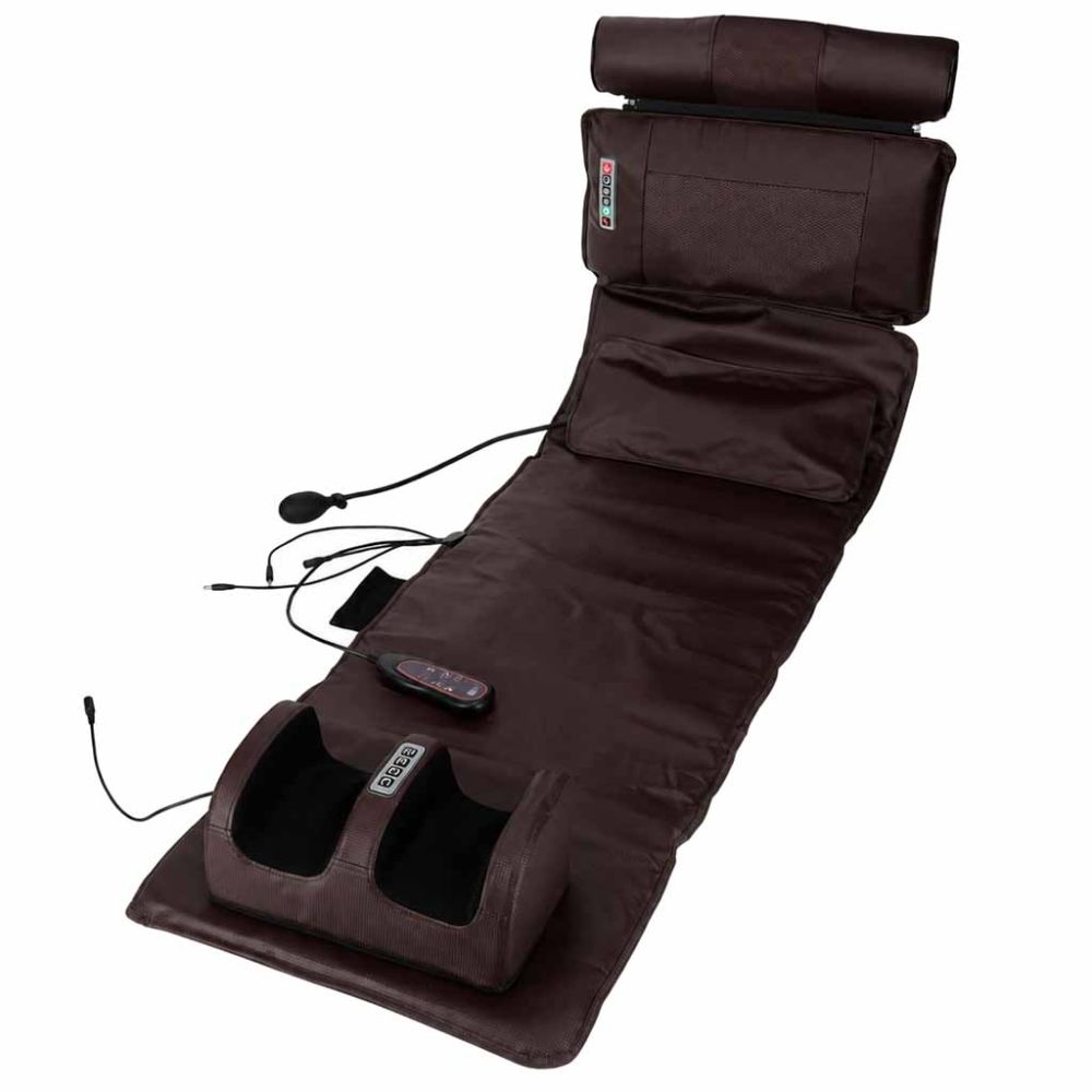 Pėdų ir nugaros masažuoklis SHIATSU 5in1 masažinis kilimėlis