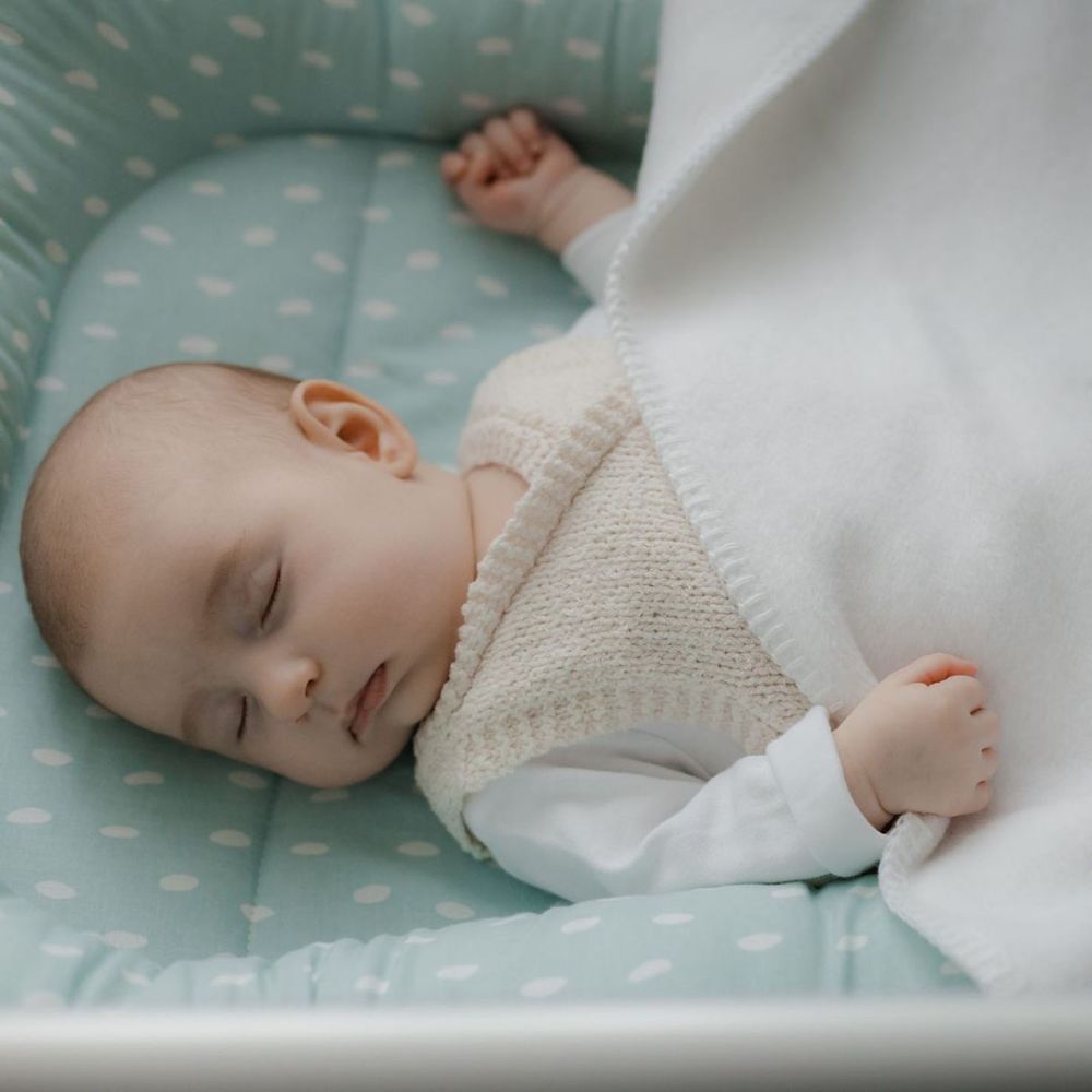 Cotton blanket Oslo 100x150cm milk