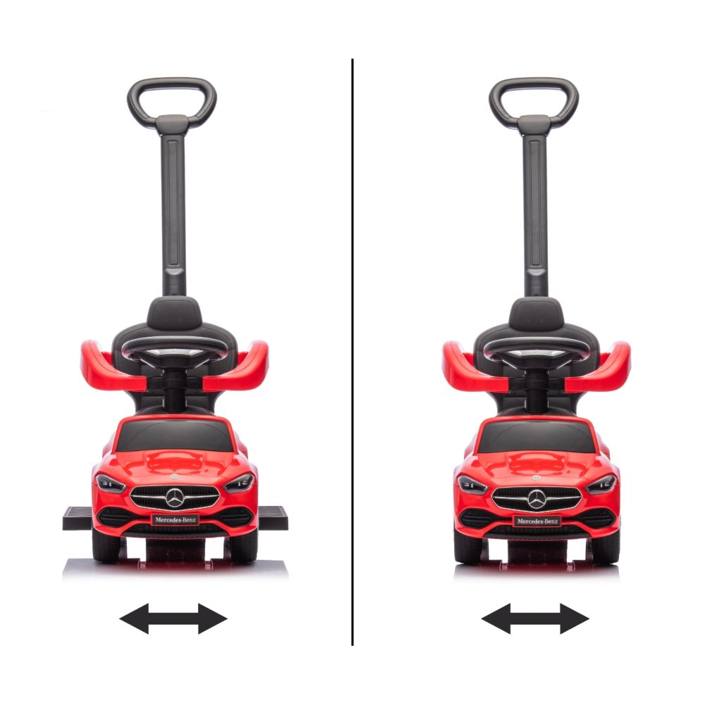 Milly Mally Pojazd z rączką MERCEDES C-Class Red