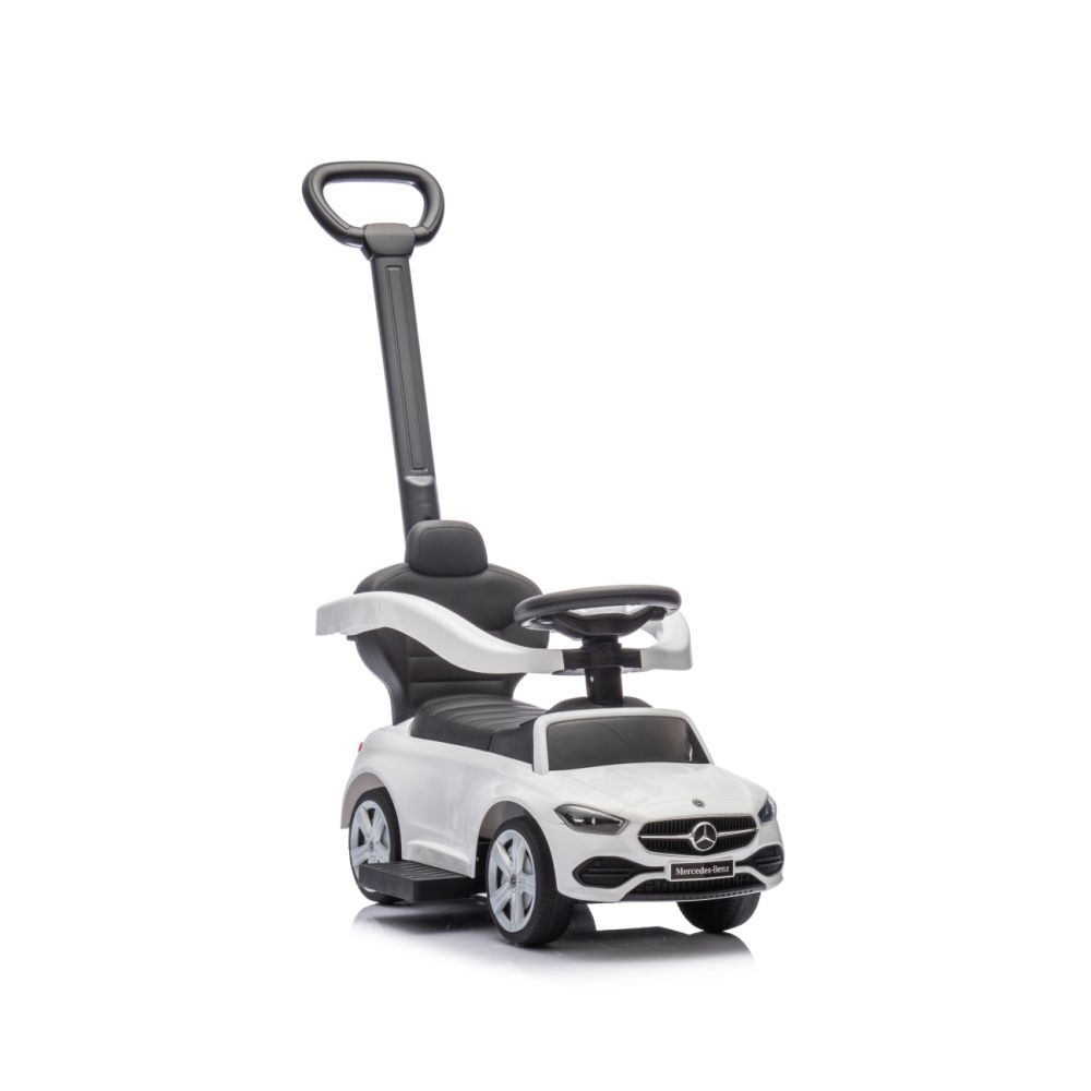 Milly Mally Pojazd z rączką MERCEDES C-Class White
