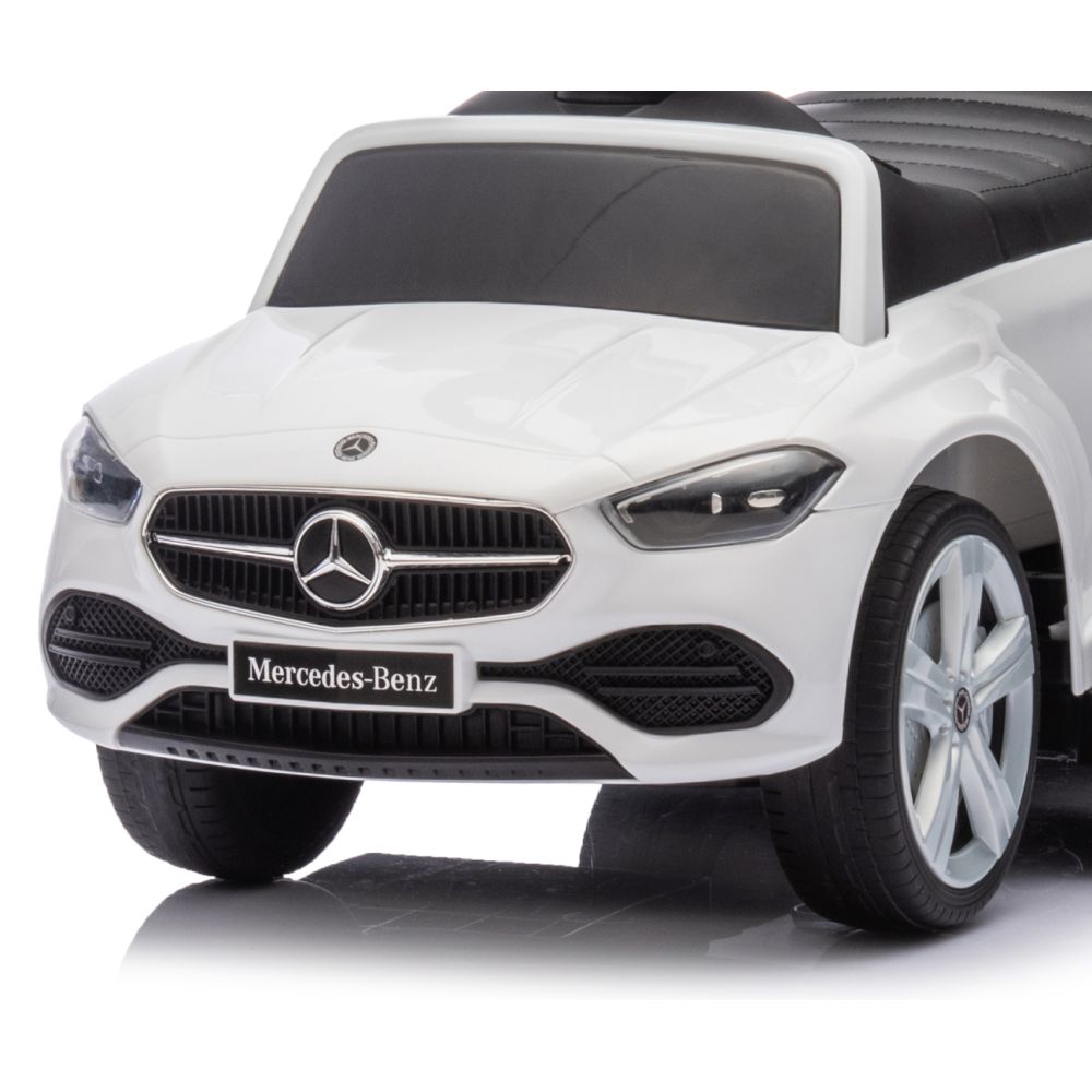Milly Mally Pojazd z rączką MERCEDES C-Class White