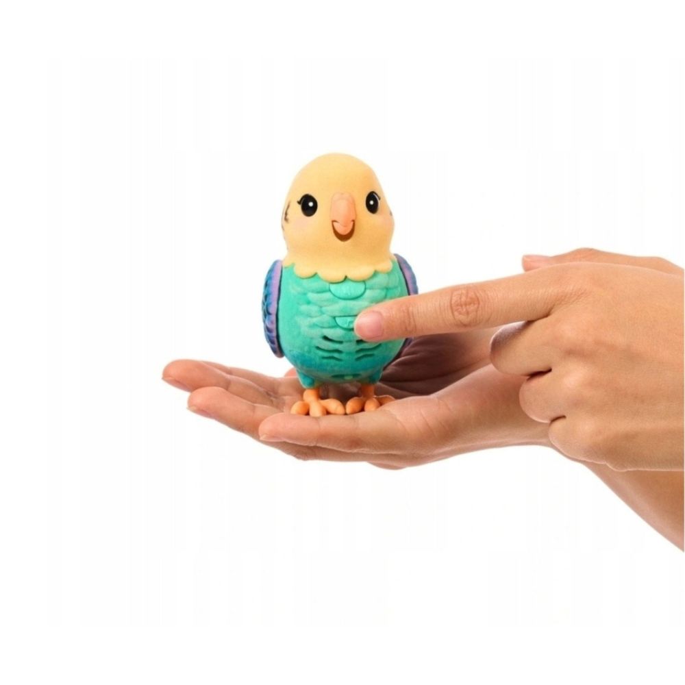Moose Little Live Pets 26691 Mówiący Ptaszek z Klatką