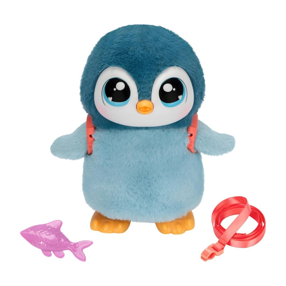 Moose Toys 26535 Little Live Pets Interaktywny Pingwin Waddles
