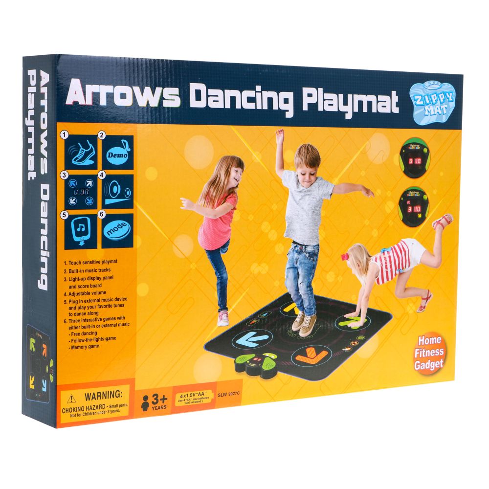 Interaktywna mata muzyczna taneczna Best Disco dla dzieci 3 gry + odtwarzacz MP4 + panel muzyczny