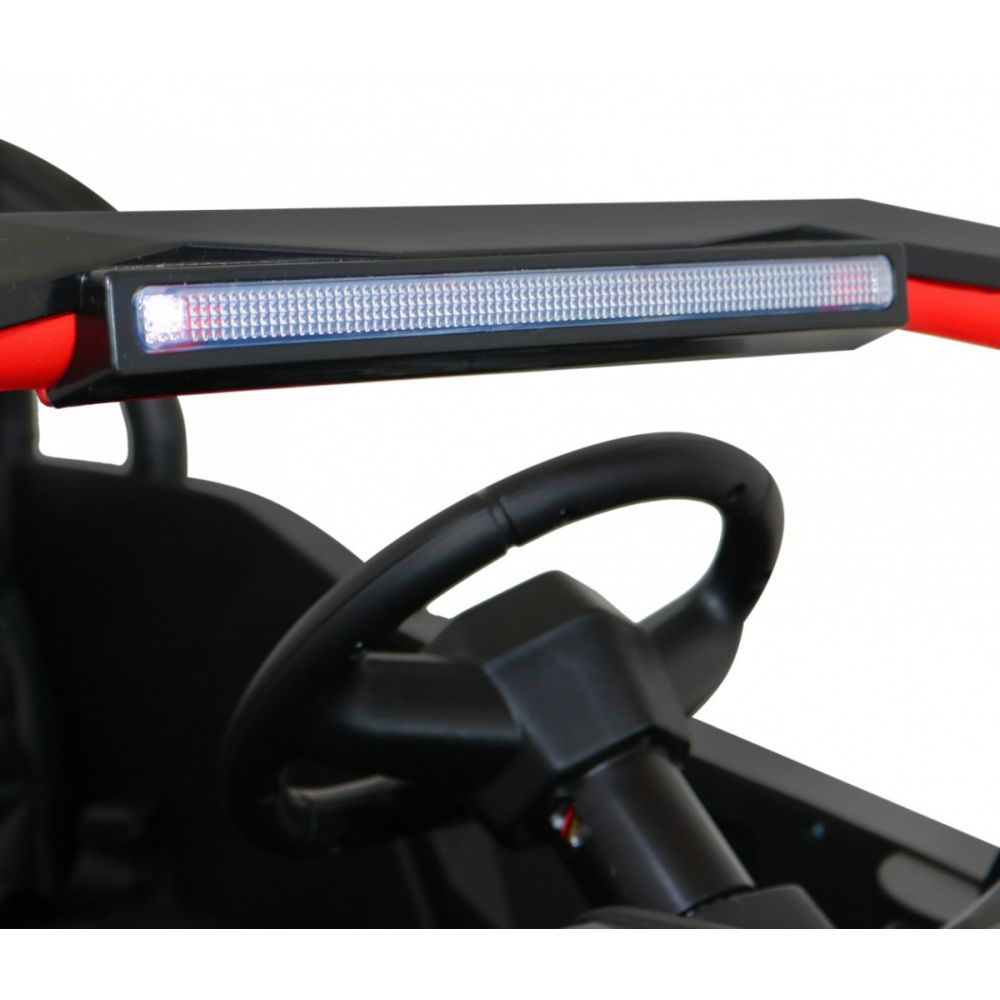 Buggy ATV Racing dla 2 dzieci Czerwony + Napęd 4x4 + Pilot + Wolny Start + MP3 LED