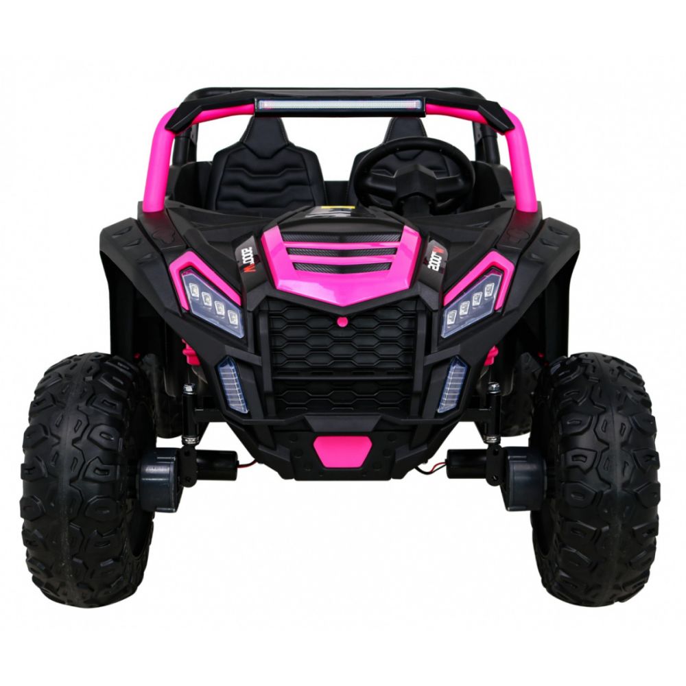 Buggy ATV Racing dla 2 dzieci Różowy + Napęd 4x4 + Pilot + Wolny Start + MP3 LED
