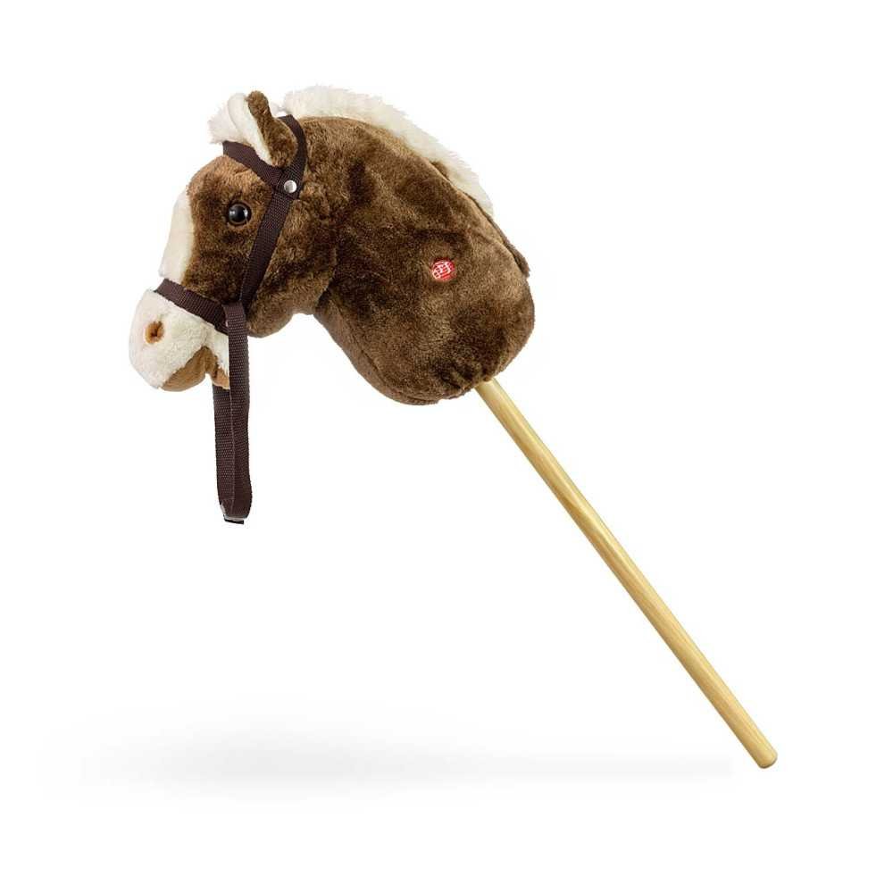 Žaislinis arklys ant pagalio Milly Mally Hobby, Dark Brown-Žaislai, Lauko žaislai, Lauko žaidimai ir sporto prekės, Žaidimai, sp