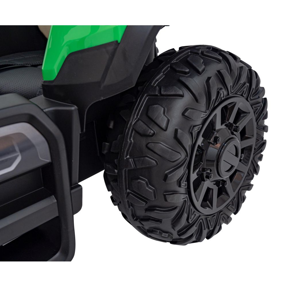 Traktor BLAST Z Przyczepką Zielony