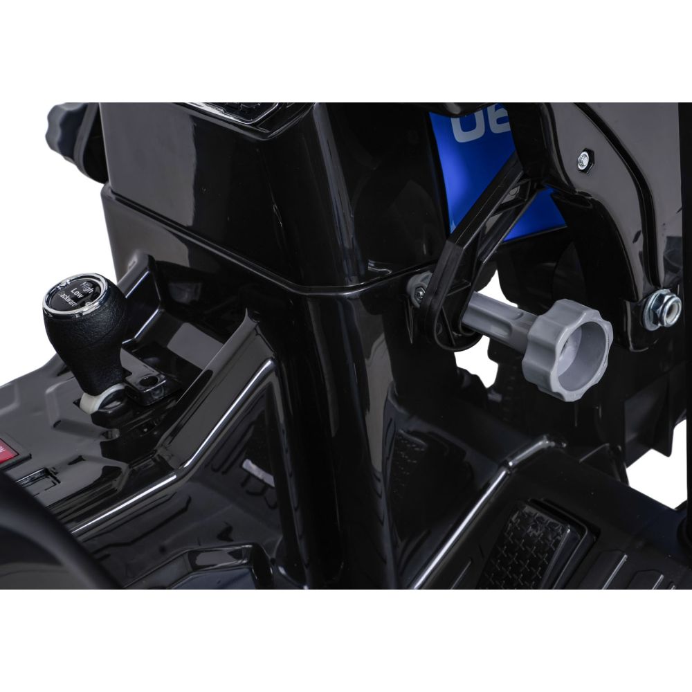 Pojazd MEGA Traktor D68 Z Przyczepką Niebieski