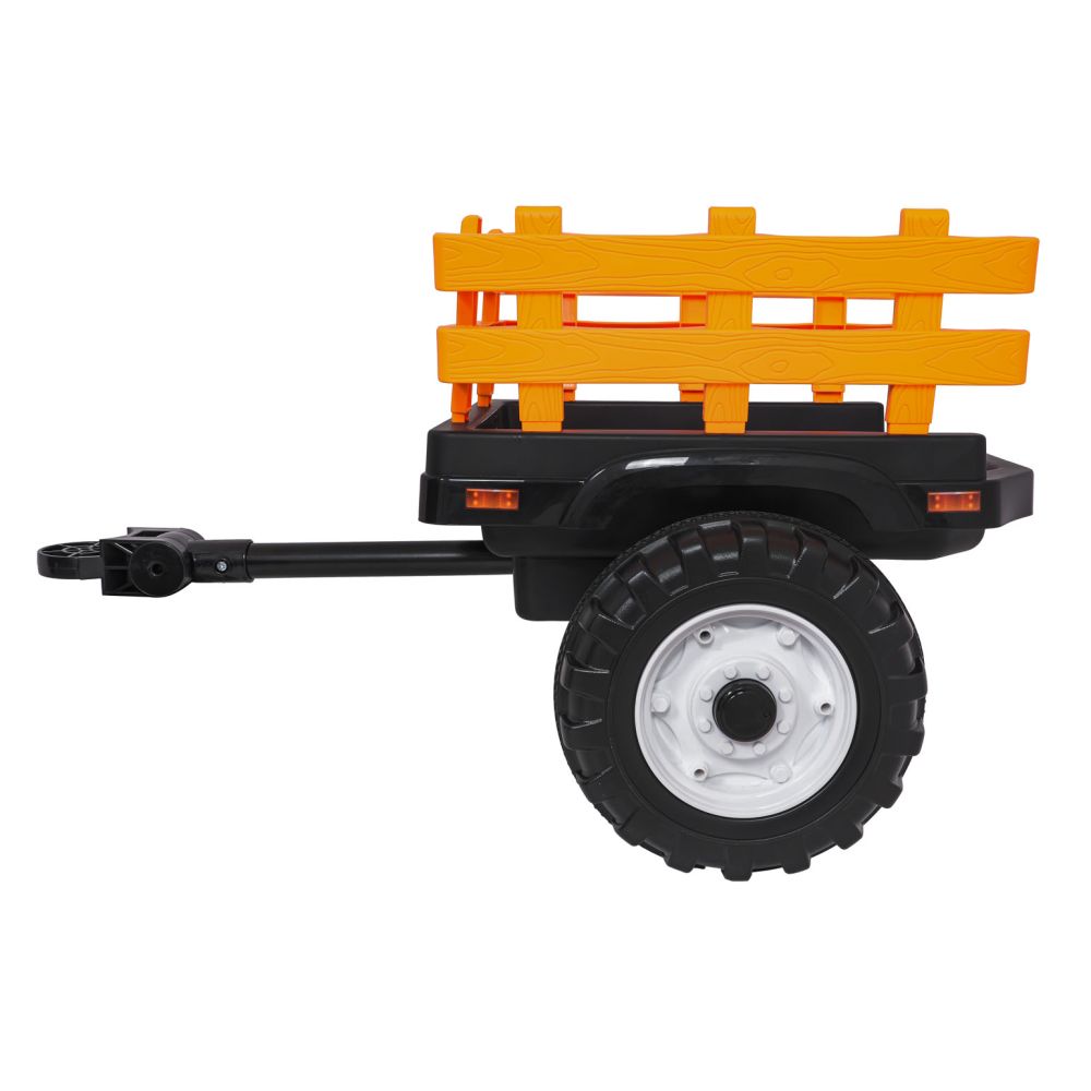 Pojazd MEGA Traktor D68 Z Przyczepką Niebieski
