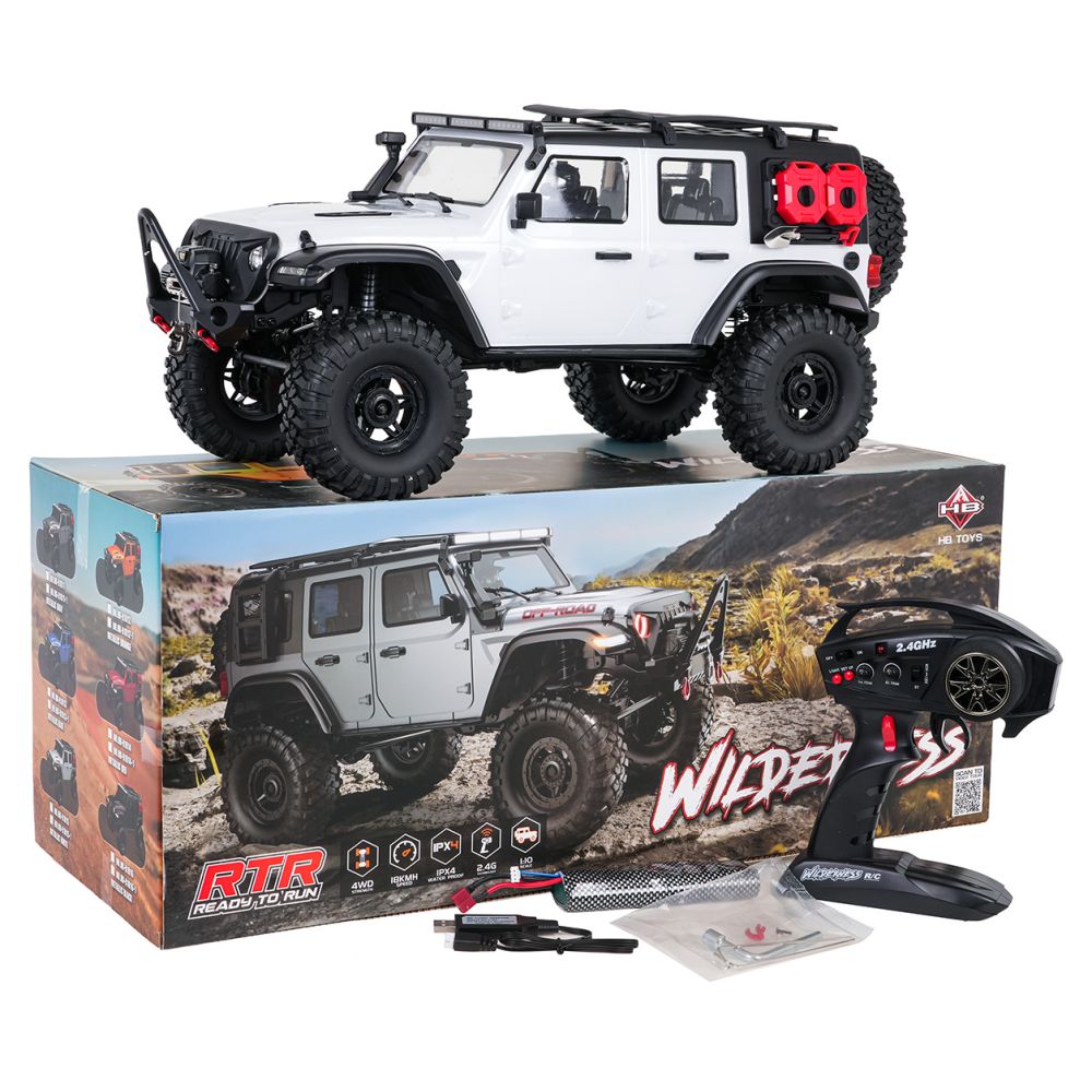 Auto R/C WILDERNESS RTR 1:10 Biały