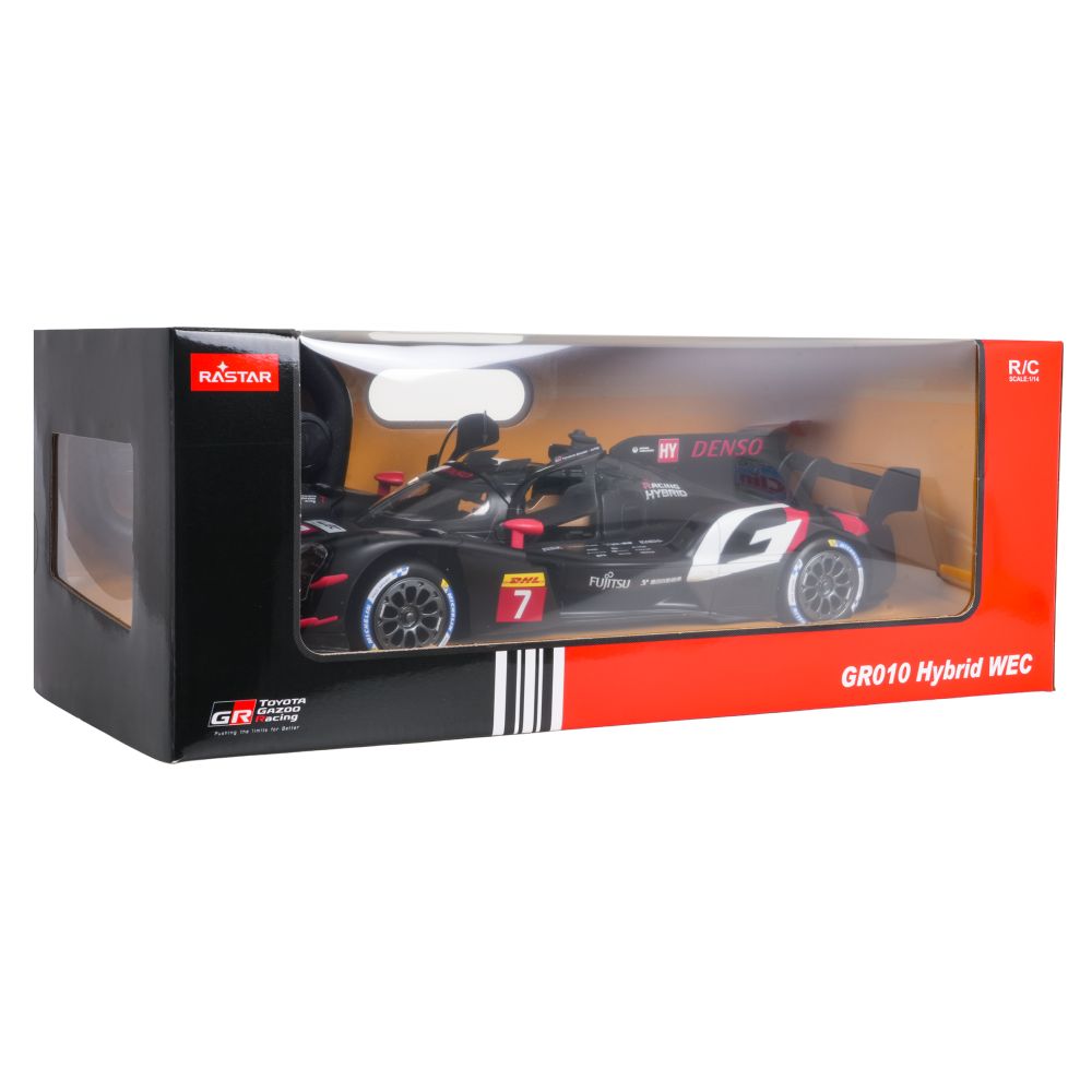 Autko R/C 1:14 Toyota GAZOO Racing GR010 Hybrid Czarny RASTAR