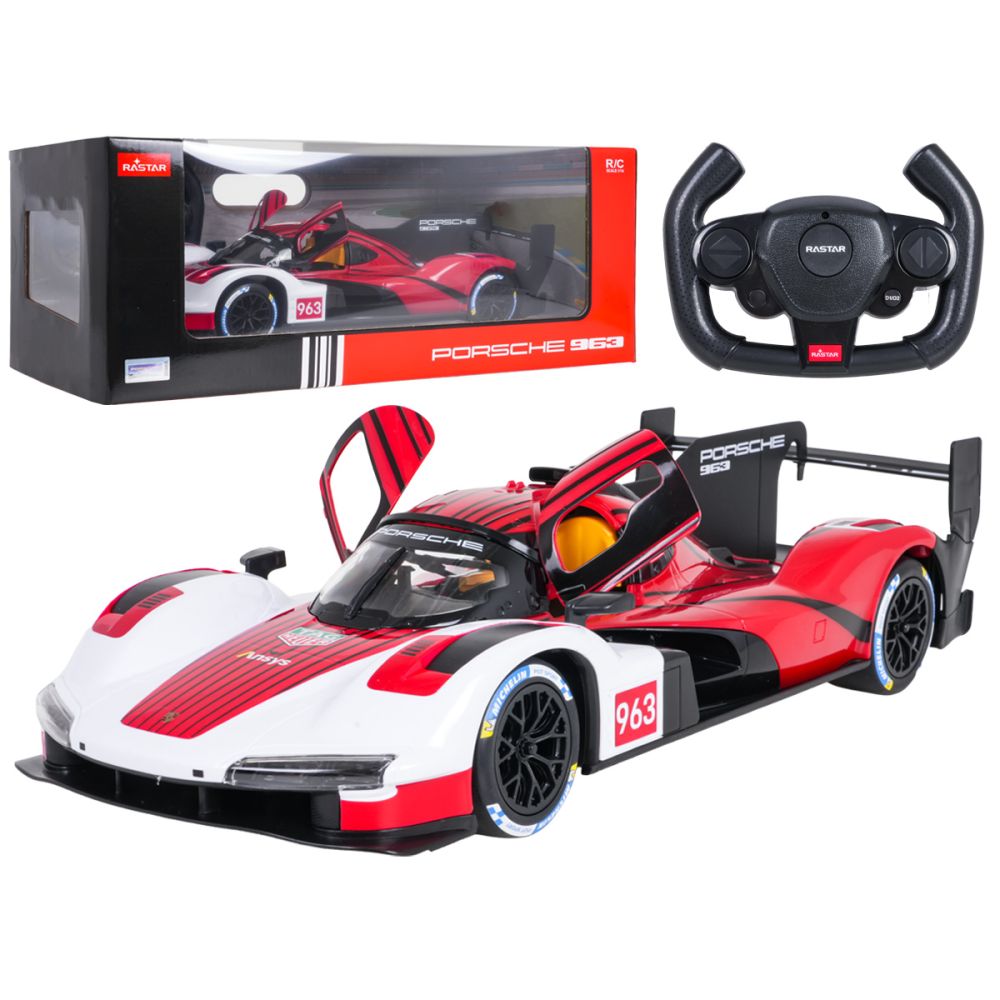 Autko R/C 1:14 Porsche 963 LMDh Czerwony RASTAR