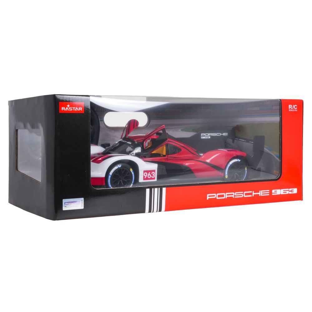 Autko R/C 1:14 Porsche 963 LMDh Czerwony RASTAR