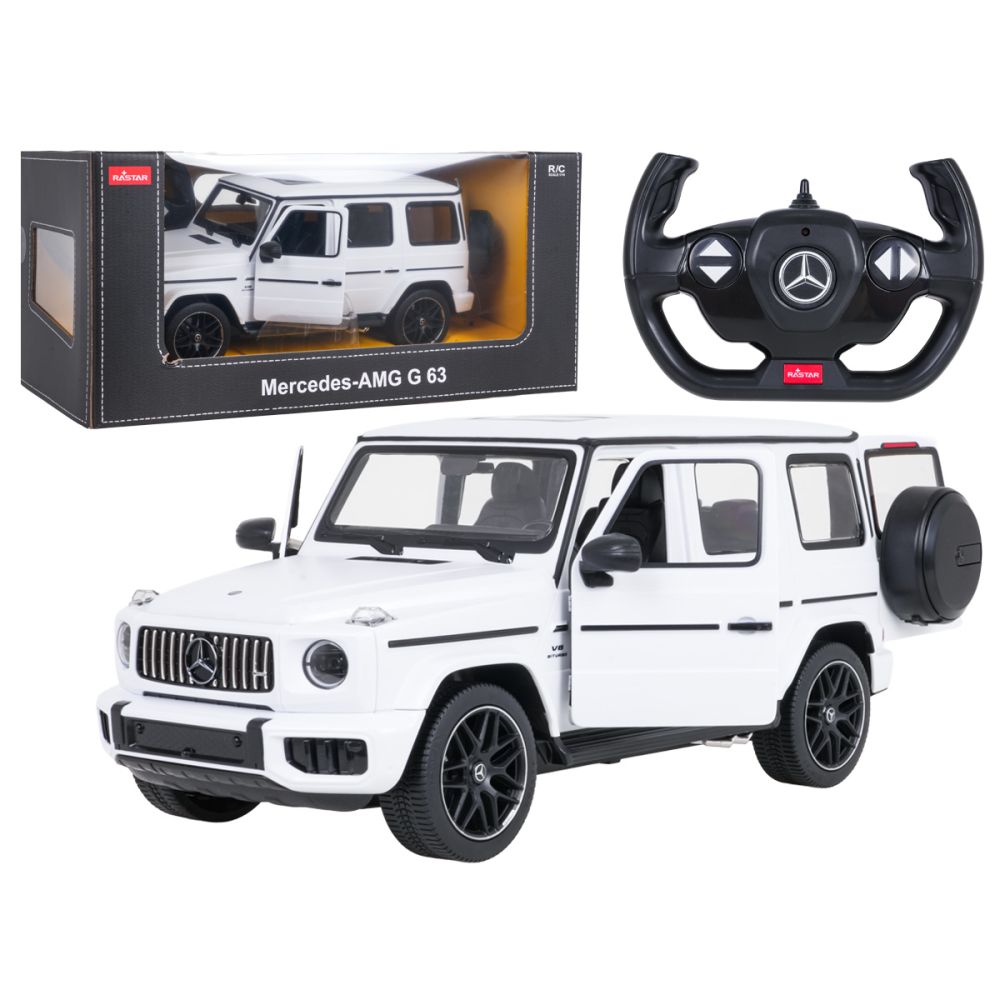 Autko R/C 1:14 Mercedes AMG G63 Biały RASTAR