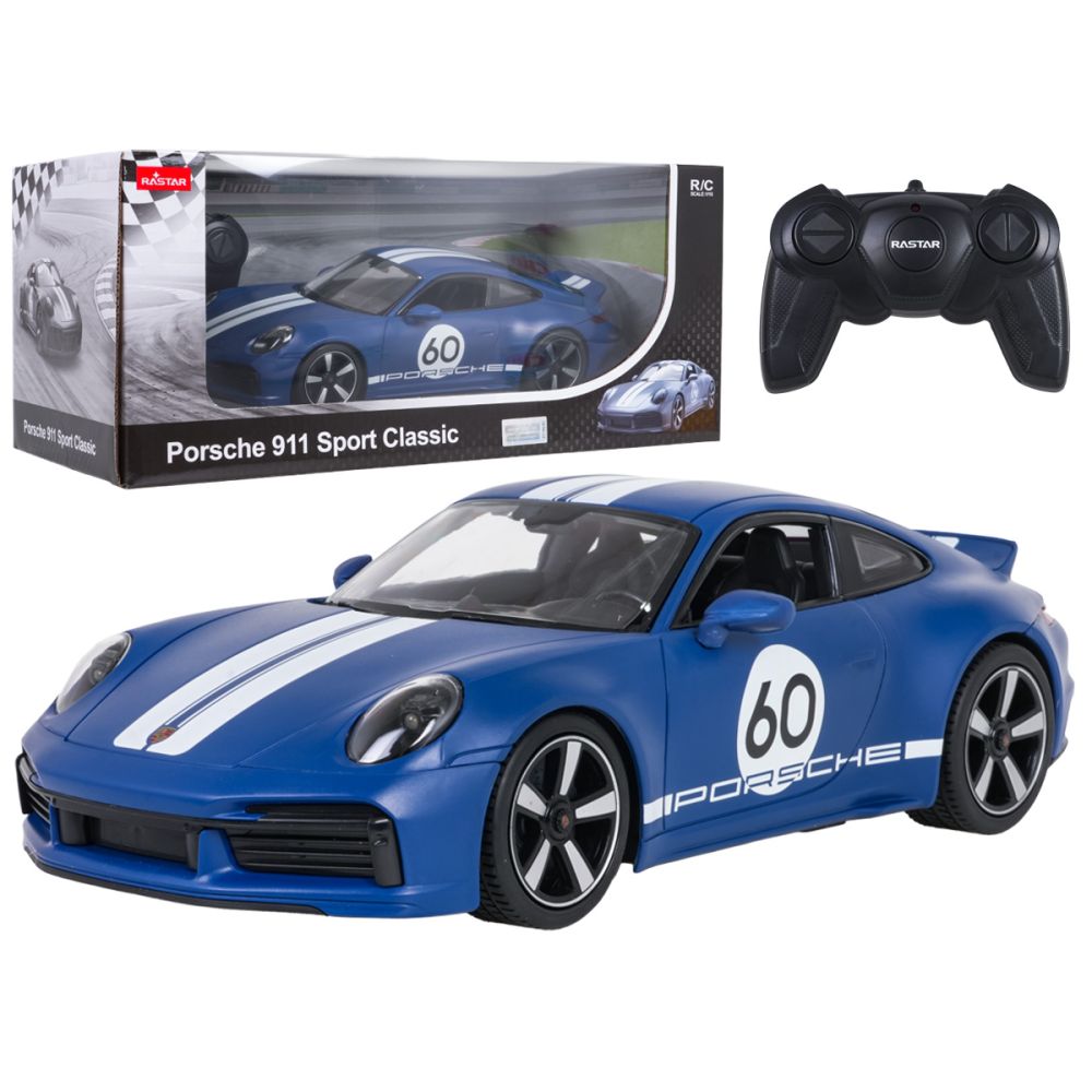 Autko R/C 1:16 Porsche 911 Sport Classic Niebieski RASTAR