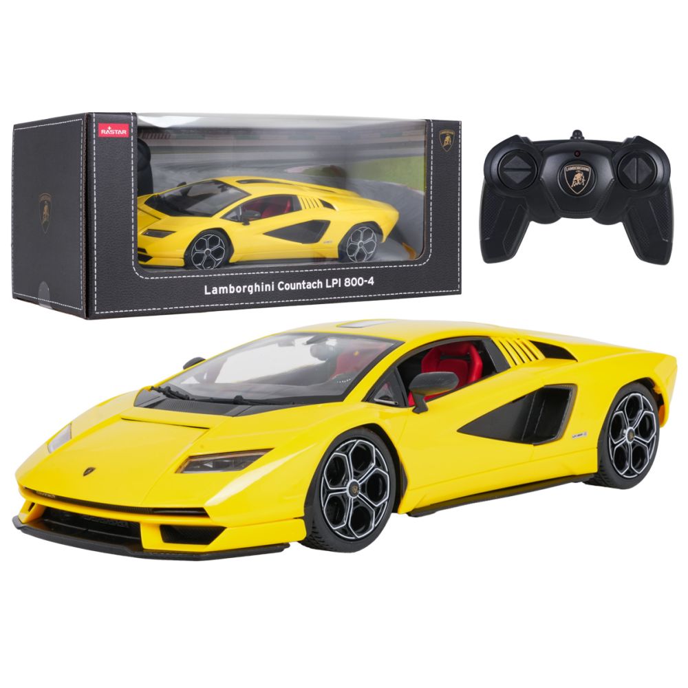Autko R/C 1:16 Lamborghini Countach LPI 800-4 Żółty RASTAR