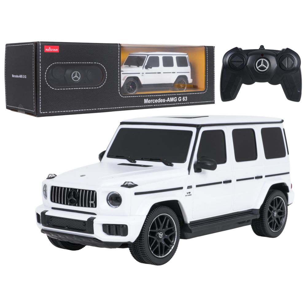 Autko R/C 1:24 Mercedes AMG G63 Biały RASTAR