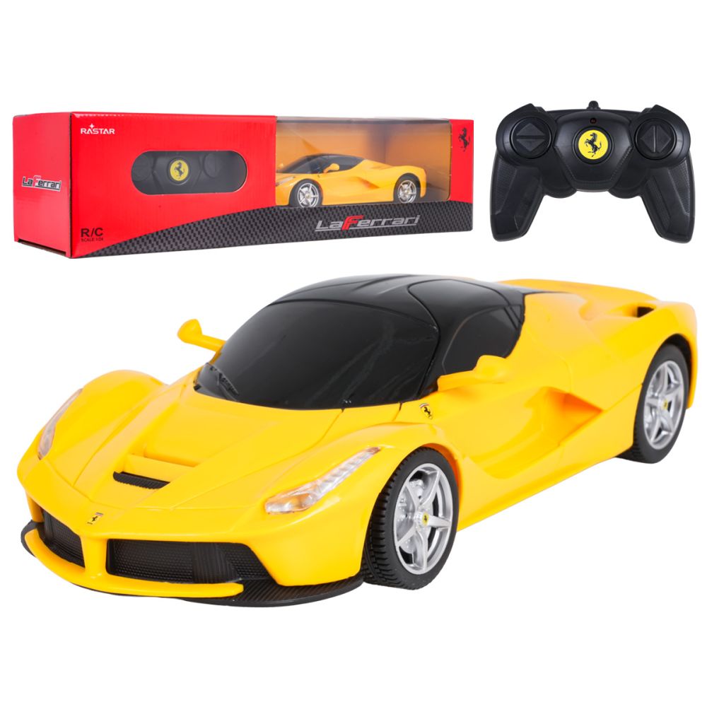 Autko R/C 1:24 Ferrari LaFerrari Żółte RASTAR