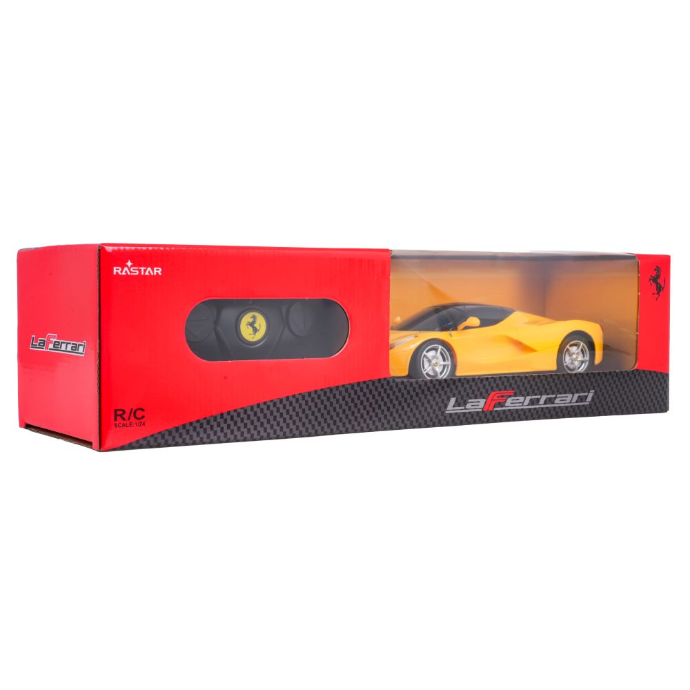 Autko R/C 1:24 Ferrari LaFerrari Żółte RASTAR