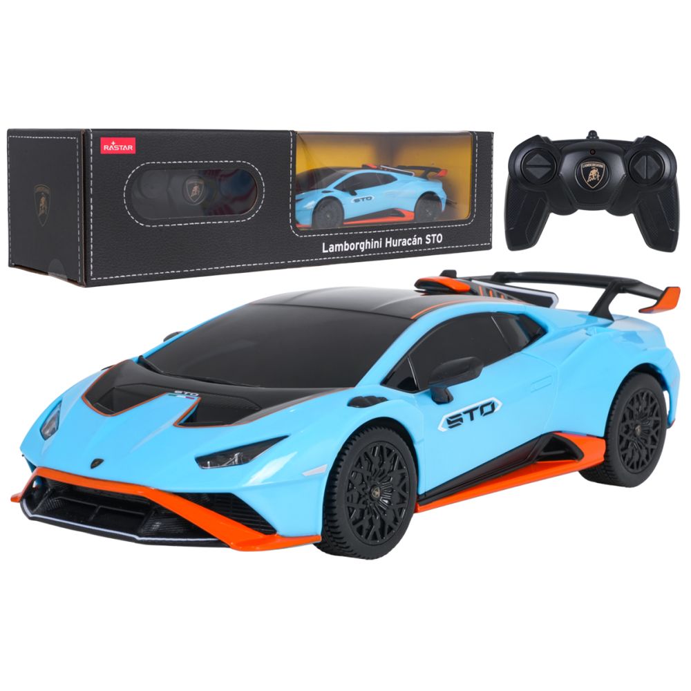 Autko R/C 1:24 Lamborghini Huracan STO Niebieskie RASTAR