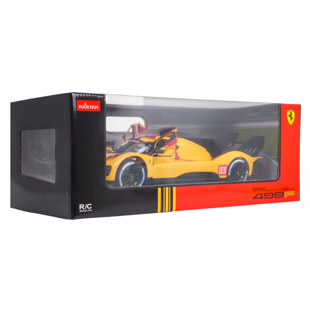 Autko R/C 1:14 Ferrari 499P Żółte RASTAR