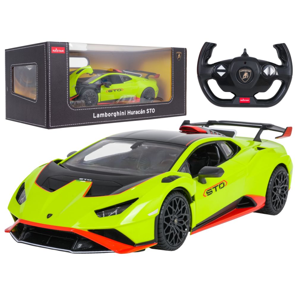 Autko R/C 1:14 Lamborghini Huracan STO Zielony RASTAR